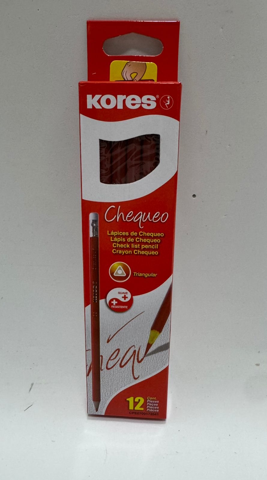 Lápices de Chequeo X12 Kores