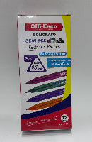 Esfero semi gel Offi-Esco X12