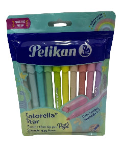 Marcadores pastel Pelikan X10