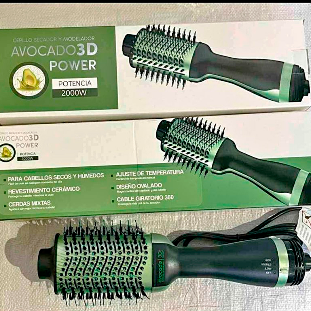 Cepillo Secador One-Step Aguacate 2000w GENERICO
