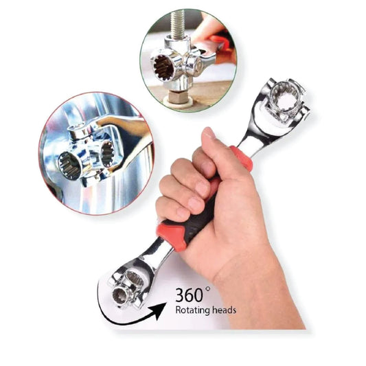 Llave Multifuncional Cabezal Giratorio.
