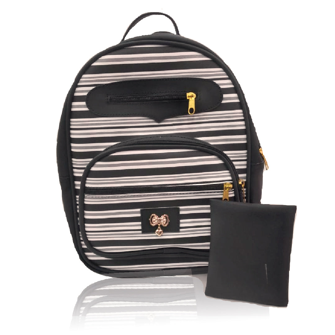 Bolso Morral Negro /Blanco