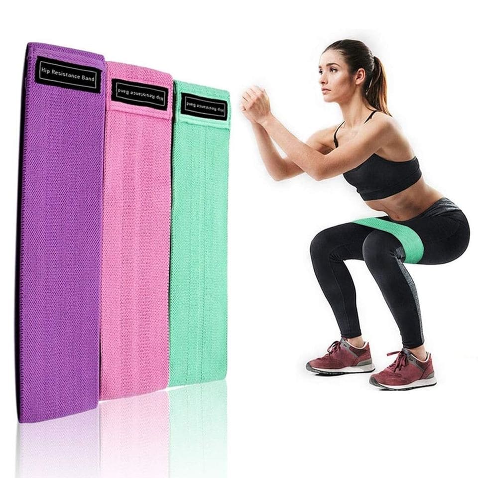 Bandas para entrenamiento -SET X3- ideal para piernas, glúteos y brazos