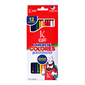 Colores PUNTA SENCILLA KLIPP x12 Colores
