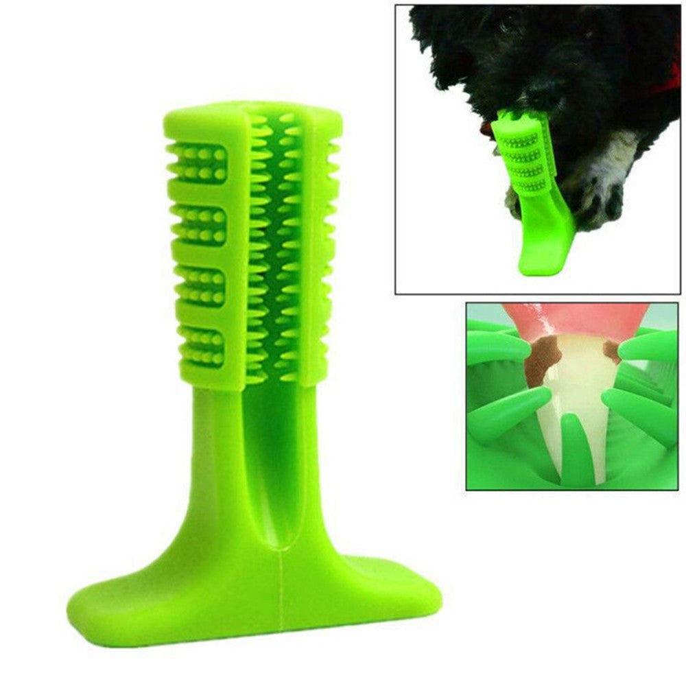 Juguete Cepillo de dientes para perro SILICONADO