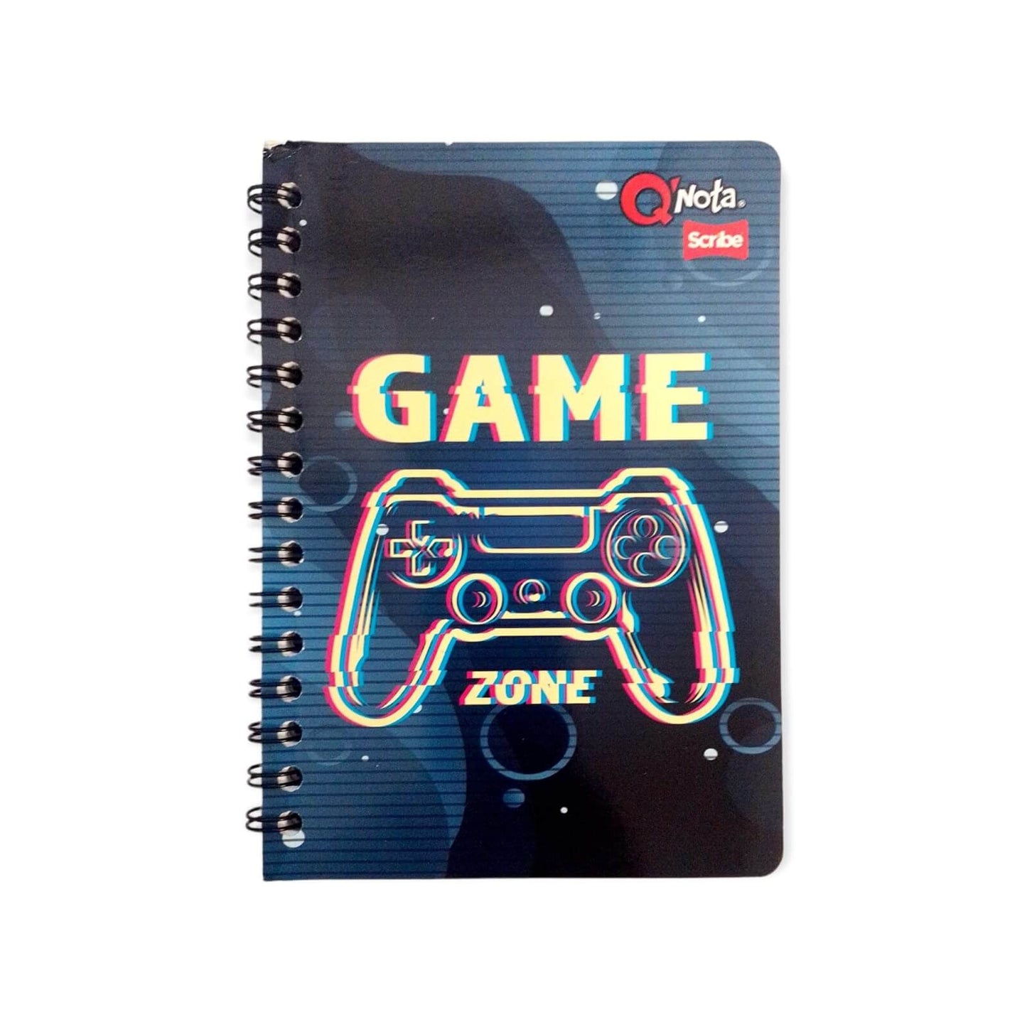 Cuaderno argollado 80 hojas cuadriculado grande #MASCULINO