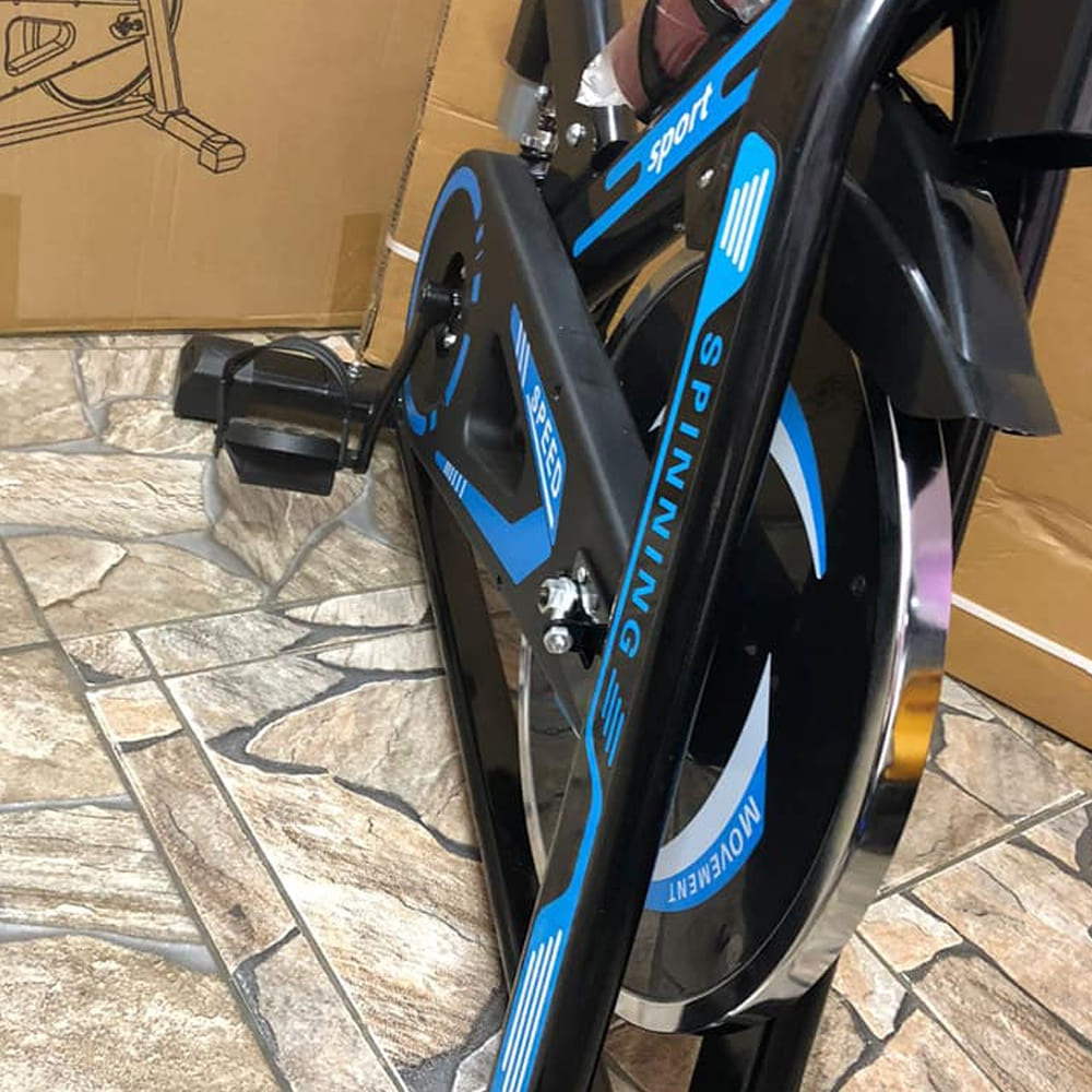 Bicicleta Estatica Spinning Con Monitor Digital Gym En Casa