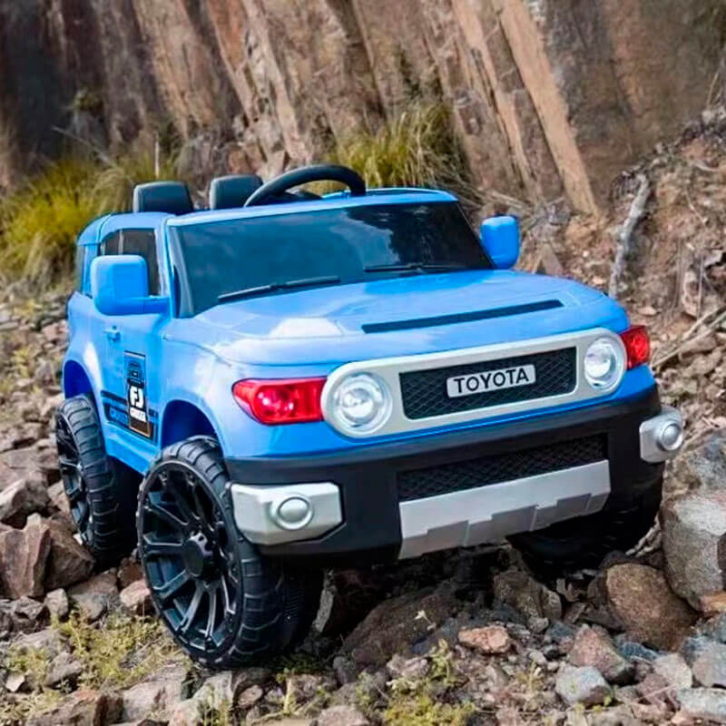 Carro Eléctrico Recargable Fj Cruiser Azul