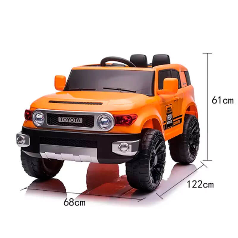 Carro eléctrico recargable fj cruiser Negro