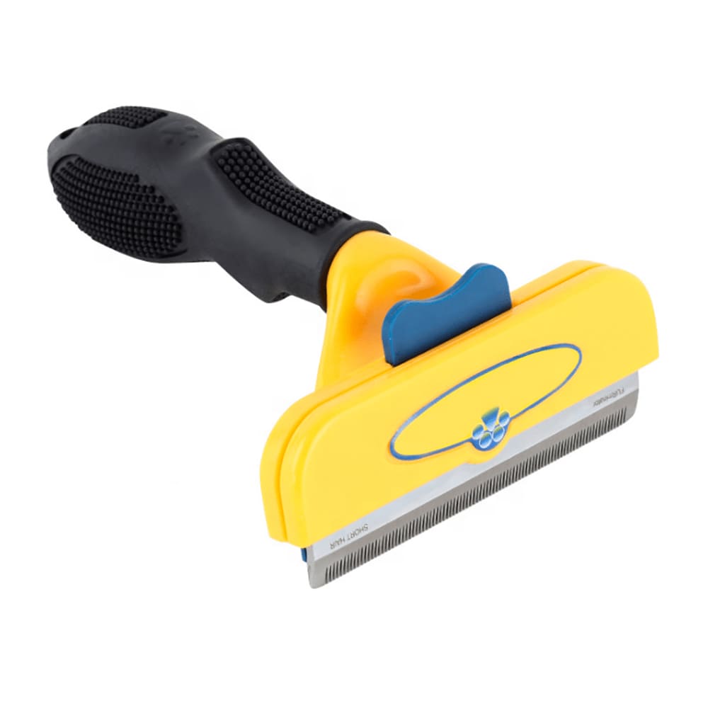 Cepillo para mascotas quita excesos de pelo