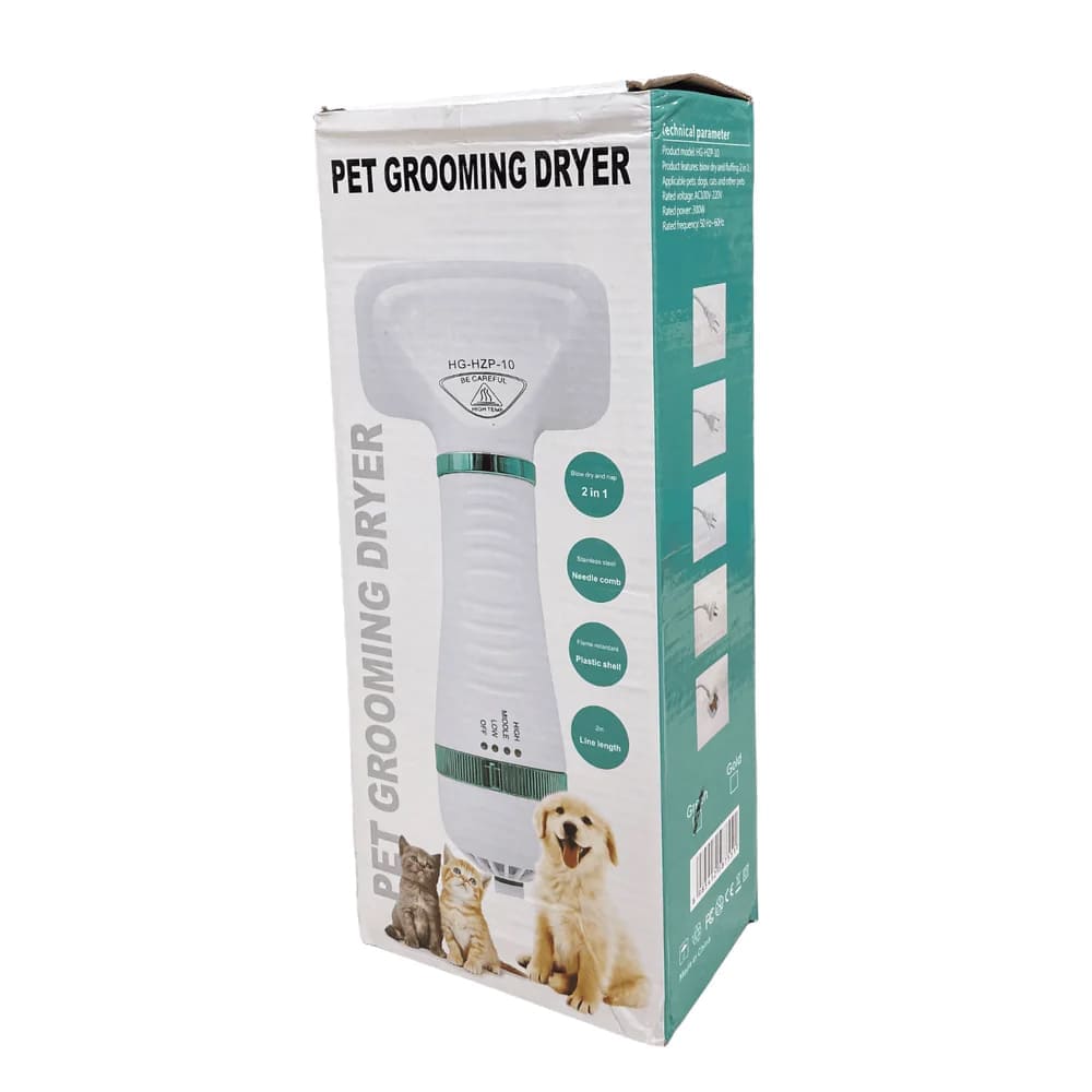 Cepillo secador para mascotas DIFERENTES INTENSIDADES