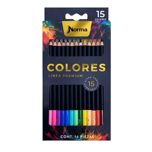 Colores linea premium NORMA x15 Colores