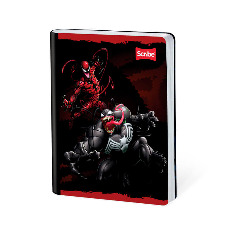 Cuaderno scribe cosido grande 100 hojas VENOM para niños #2
