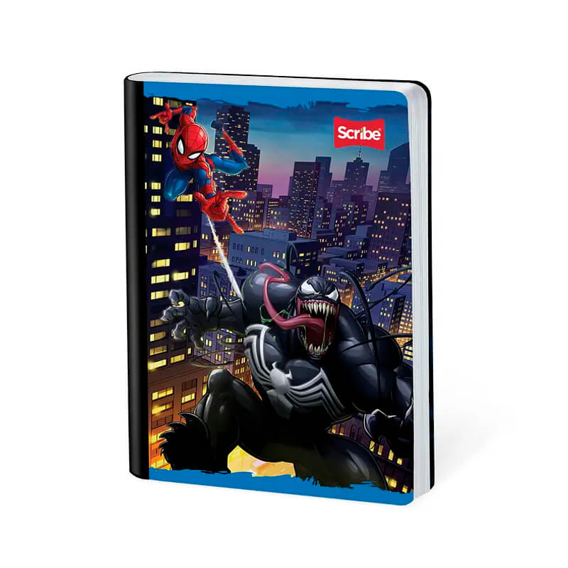 Cuaderno scribe cosido grande 100 hojas VENOM para niños #4