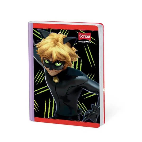 Cuaderno scribe cosido grande 100 hojas LADY BUG para niñas #6