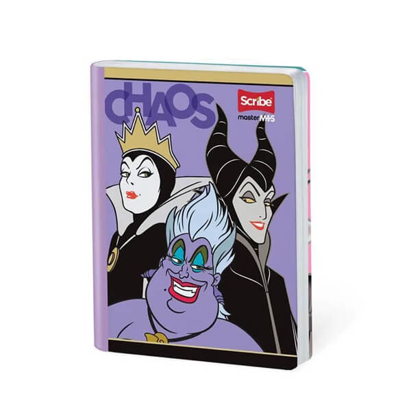 Cuaderno scribe cosido grande 100 hojas VILLANS para niñas #7