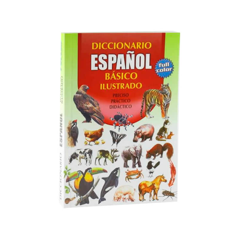Diccionario español básico ilustrado a color