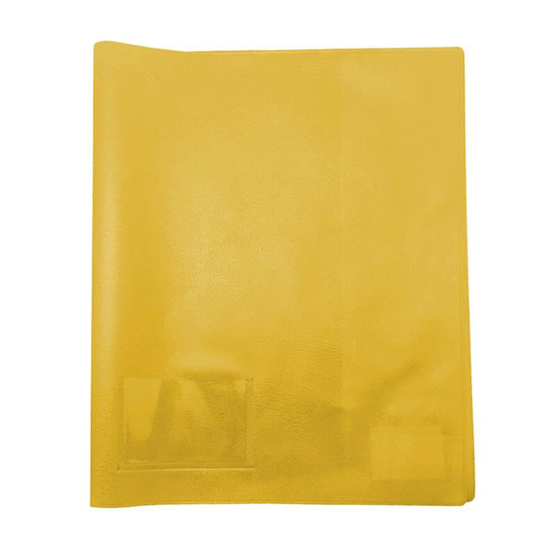 Forro de cuaderno grande AMARILLO