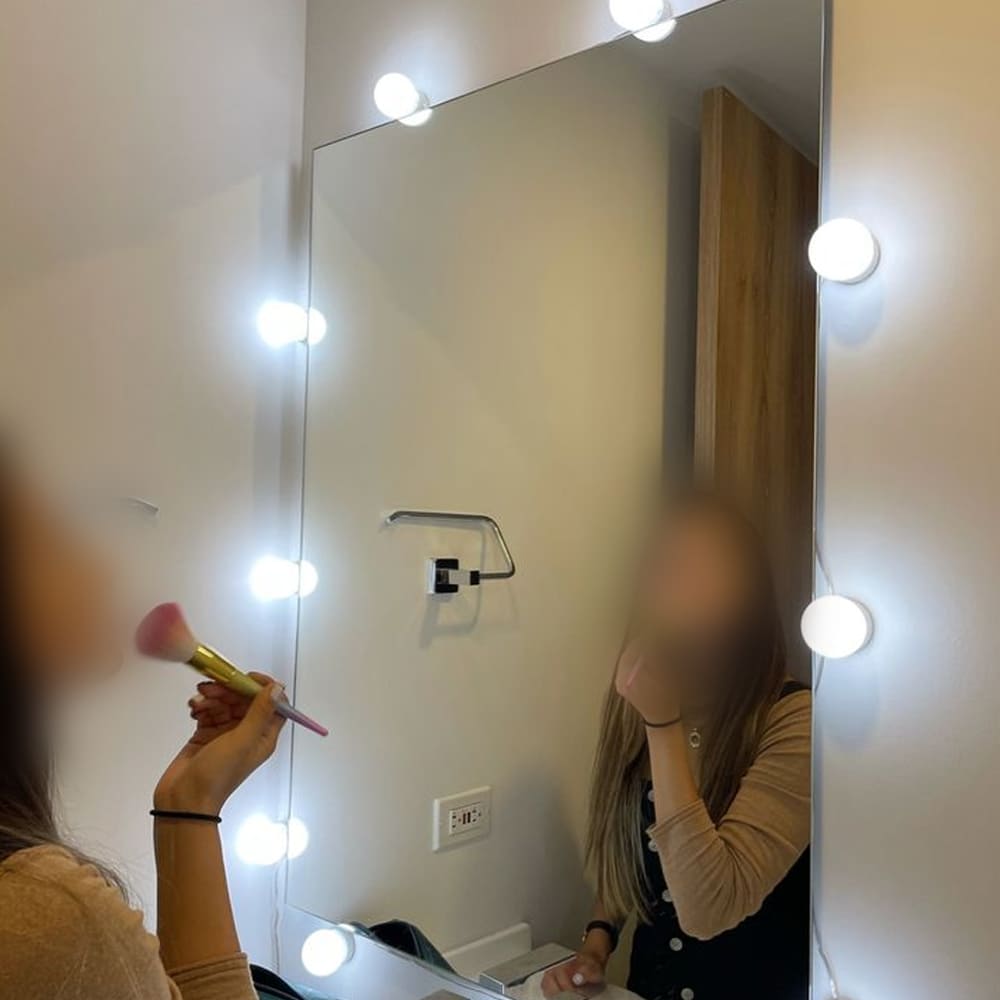 Luces led para espejos -3 TONOS- x10 bombillos