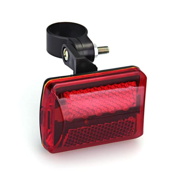 Luz led para bicicleta ROJA de pilas