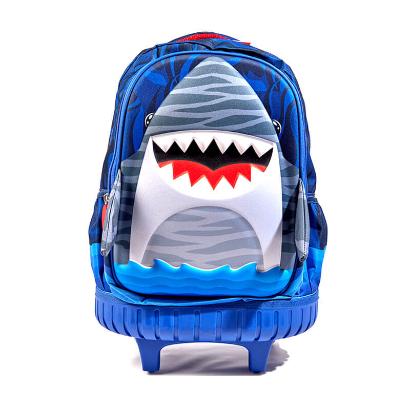 Maleta con rodachines Scribe Kids Shark 16.5