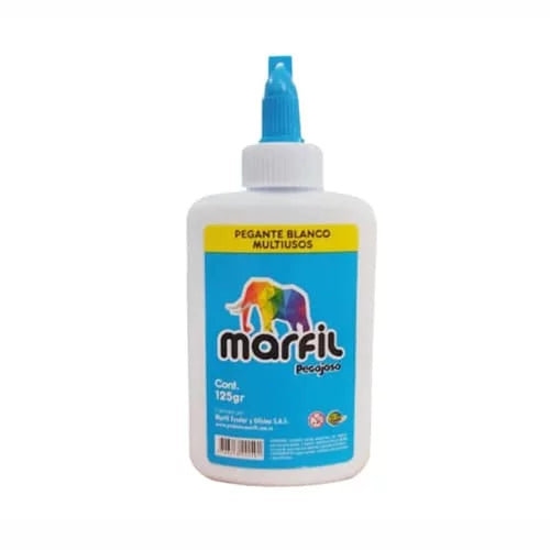 Pegante líquido blanco MARFIL 125gr x UNIDAD