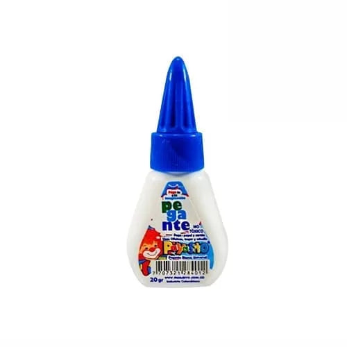 Pegante líquido blanco PAYASITO 20gr x UNIDAD