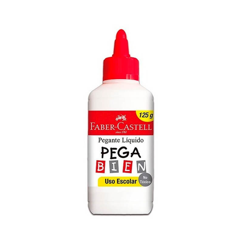 Pegante líquido blanco Faber castell 125g