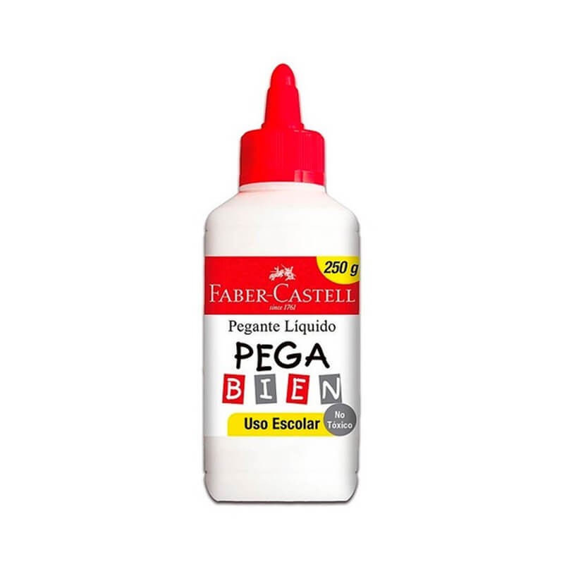 Pegante líquido blanco Faber castell 250g
