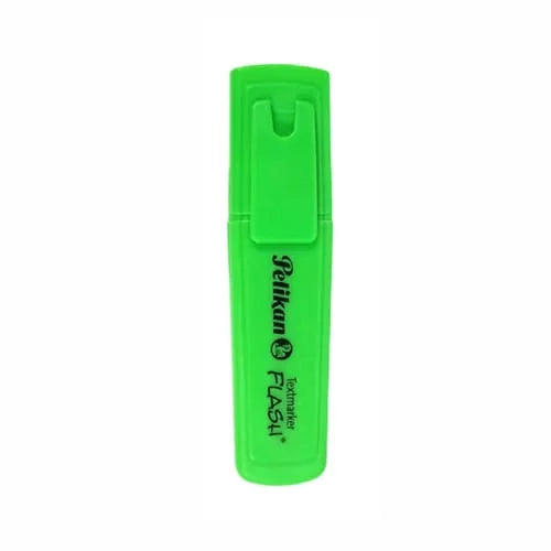 Resaltado PELIKAN FLASH Fluorescente x UNIDAD Color Verde