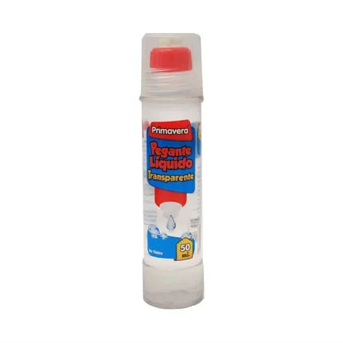 Silicona líquida PRIMAVERA pegante transparente 50ml x UNIDAD