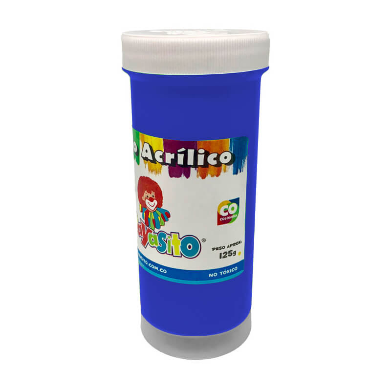 Vinilo acrílico 125g AZUL