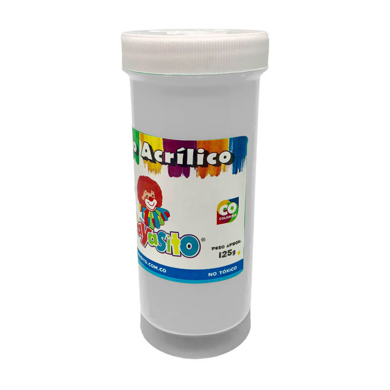 Vinilo acrílico 125g BLANCO