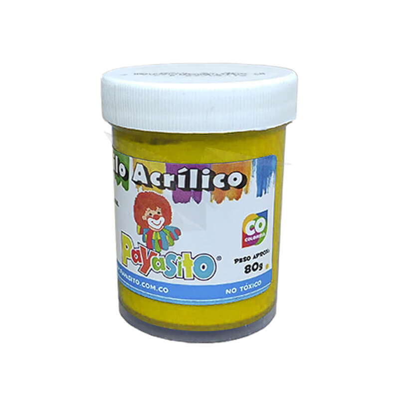 Vinilo acrílico 80g AMARILLO
