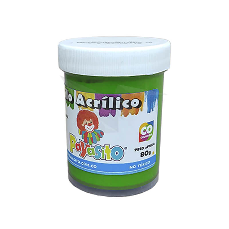 Vinilo acrílico 80g VERDE