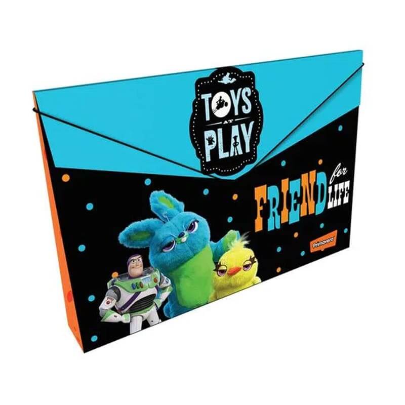 Carpeta fuelle cartón con caucho PERSONAJES UNISEX TOY STORIE