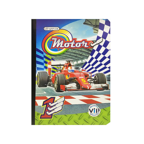 Cuaderno cosido grande 100 hojas rayado #NIÑOS