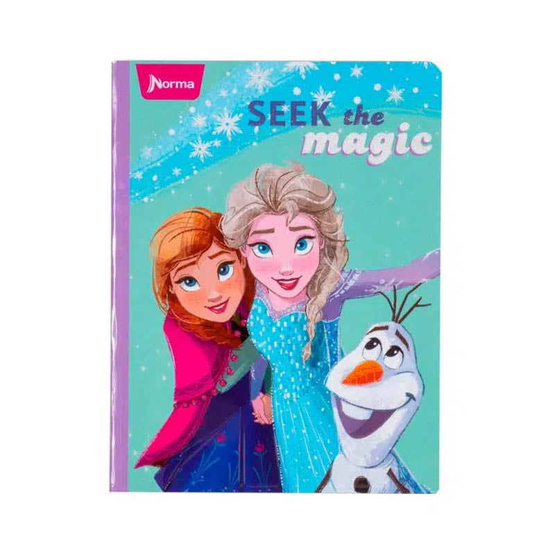 Cuaderno cosido DISNEY FROZEN norma DE 100 HOJAS #10