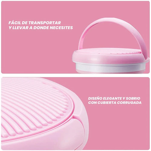Lavadora plegable viajera