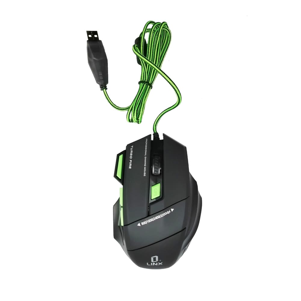 Mouse gamer + pad mouse estampado COMBO