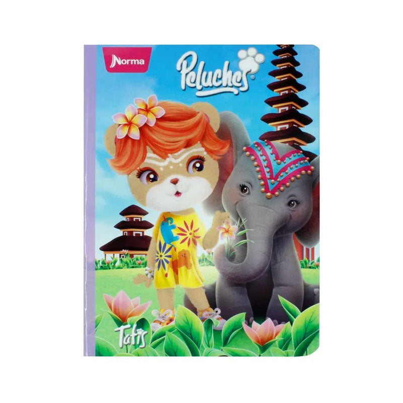 Cuaderno cosido PELUCHES Norma DE 100 HOJAS #8
