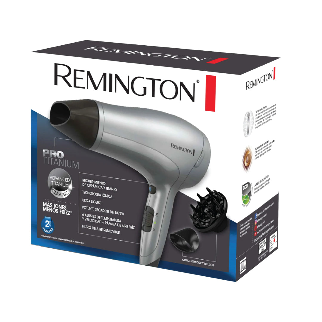 Secador de cabello Remington Pro Titanium