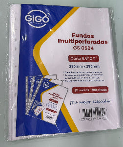 Fundas multiperforadas GIGO