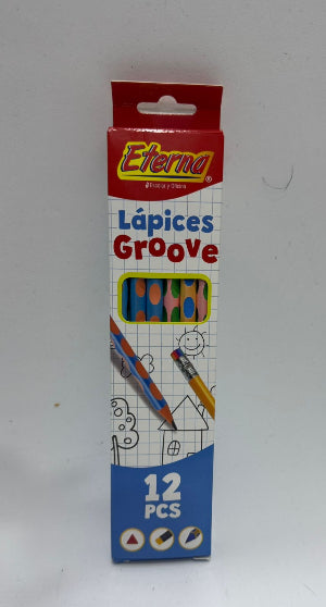 Lápices Groove X12 Eterna