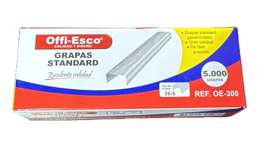 Ganchos de cosedora  Offi-Esco