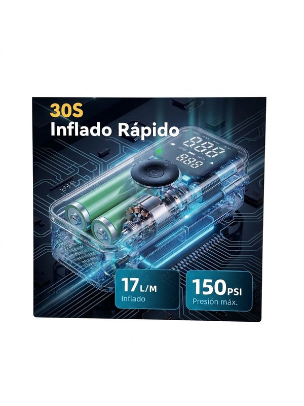 Compresor Portátil Recargable CARSUN