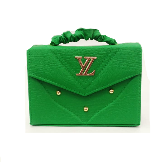 Cartera mano Verde