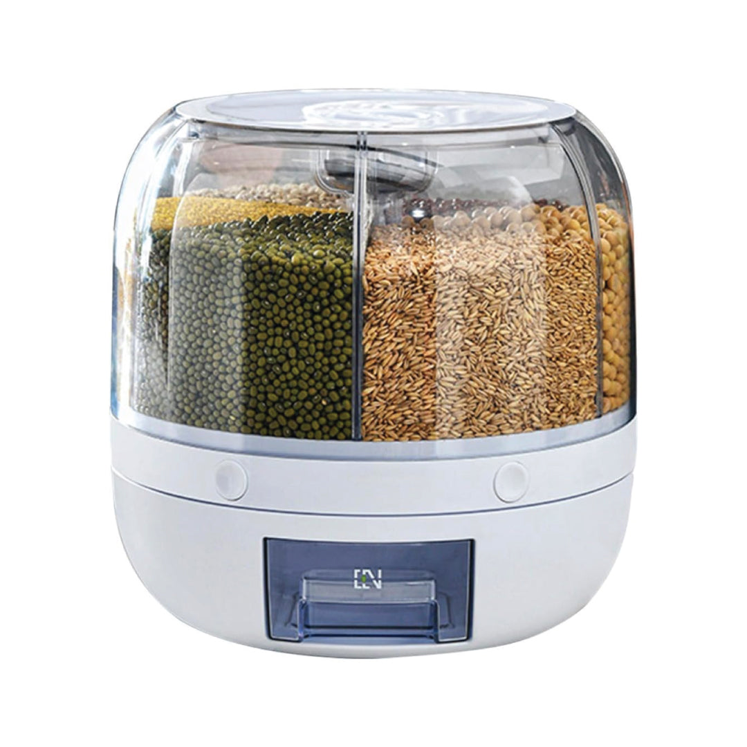 Dispensador Contenedor De Alimentos Granos Giratorio