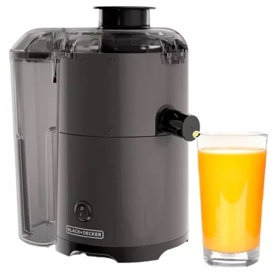 Extractor de jugos BLACK+DECKER JE2500 Negro