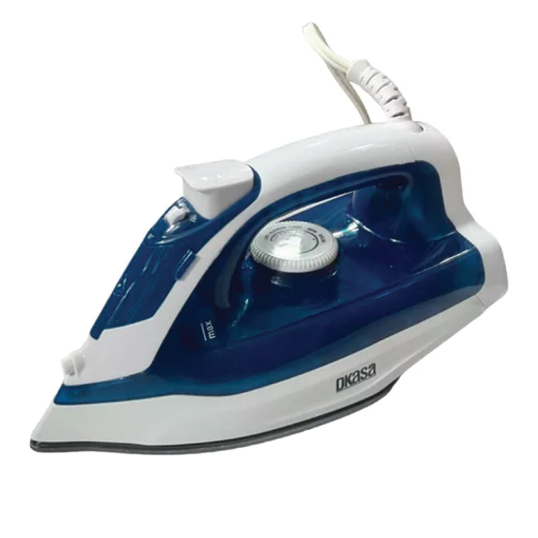 Plancha A Vapor Simplicity Suela Antiadherente Azul